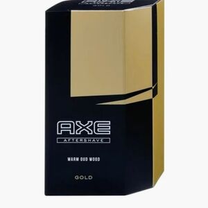 Axe Gold Aftershave - Warm Oud Wood, 3.4oz (100ml) - (NIB) New in Box